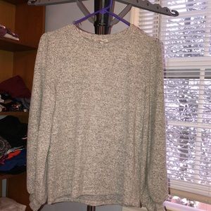 Charlotte Russe gray top